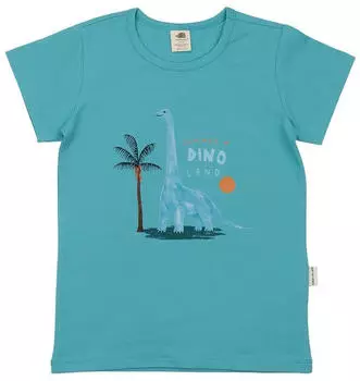 Walkiddy Kinder T-Shirt GOTS-zertifizierte Bio-Baumwolle grün
