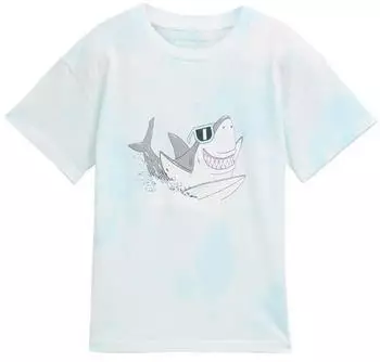 Tom Tailor Langarmshirt mit Print Regular Fit (1046563) light blue tie dye design