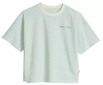 Marc O'Polo T-Shirt mit gro&szlig;em R&uuml;ckenprint, Regular Fit (97175303) blau