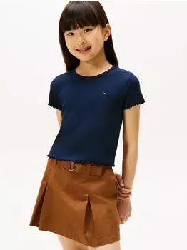 Tommy Hilfiger Essential Cotton Reg Fit Tee Kurzarm (KG0KG08590) navy