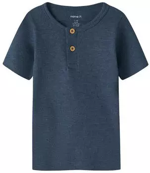 Name It NMMKAB TOP NOOS Kurzarmshirt (13203743) vintage indigo