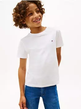 Tommy Hilfiger Faded Graphic T-Shirt Regular Fit (KB0KB09646) wei&szlig;