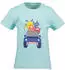 Blue Seven T-Shirt Basic-Passform (802427) aqua/blau/gelb/grau/mint