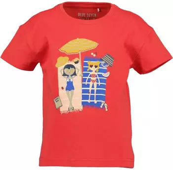 Blue Seven T-Shirt Basic-Passform (86216953) nude/blau/gelb/rot