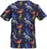 Blue Seven T-Shirt mit Rundhalsausschnitt und Wendepailletten (BSE5778003000005) ultramarinblau/gelb/grau/orange