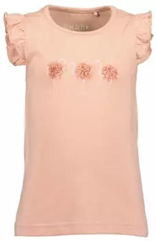 Blue Seven T-Shirt mit Rundhalsausschnitt und Wendepailletten (73769127) lachs/apricot/rosa