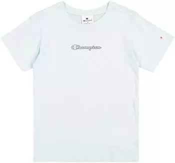 Champion Script Logo Langarm T-Shirt für Kinder (306988) blau (bs187)