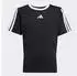 Adidas Essentials 3 Stripes T-Shirt (JW8627) black-white