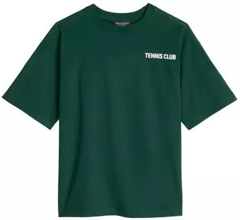 Marc O'Polo T-Shirt mit r&uuml;ckseitigem Tennisball-Highlight (22251044) grass green
