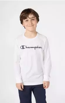 Champion Sweatshirt (307325) dunkelblau/wei&szlig;