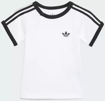 Adidas Jacquard Kids T-Shirt Loose Fit schwarz/wei&szlig;