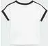 Adidas Jacquard Kids T-Shirt Loose Fit schwarz/weiß