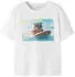 Name It NKMVOTO SS NREG TOP Regular Fit T-Shirt 2-Pack (28643764) aqua/cognac/weiß