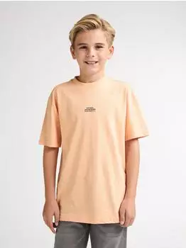 Petrol Industries Jersey T-Shirt Huizache (B-1060-TSR606) tropical orange