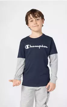 Champion Legacy American Classics Logo S/S T-Shirt (307324) oliv/schwarz/weiß