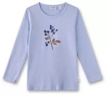 Sanetta Langarmshirt aus Bio-Baumwolle (11636) hellblau