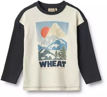 Wheat Longsleeve T-Shirt L/S Beck (63050928) eggshell