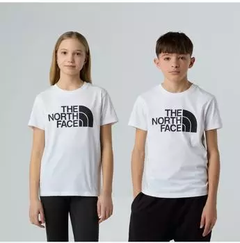 The North Face Easy Kurzarm T-Shirt f&uuml;r Kinder (NF0A8EHG) tnf white