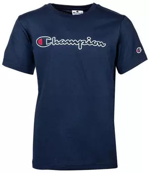 Champion Legacy Icons B-S/S Crewneck T-Shirt (305954) blau