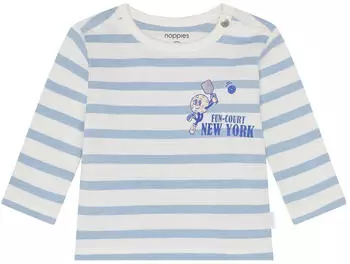 Noppies Milan Hemd hellblau/dunkelblau/offwhite