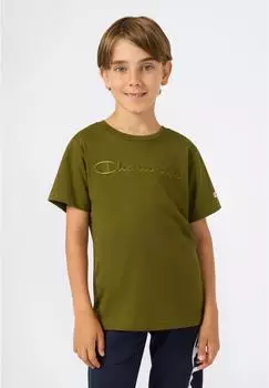 Champion Icons Tonal Crewneck T-Shirt with Large Logo, Short Sleeve, Standard Fit, Vintage (29715345) imv