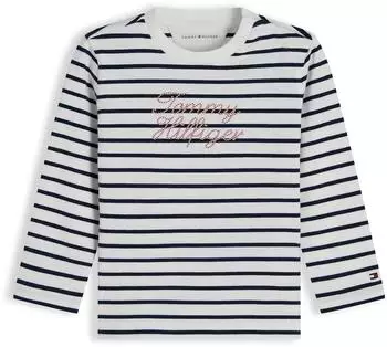 Tommy Hilfiger Langarmshirt (71272461) night navy stripes
