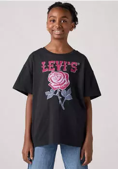 Levi's LVG Oversized Western Roses Tee Oversize (81098315) jet schwarz