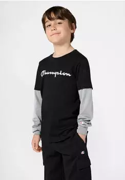 Champion Legacy American Classics Logo S/S T-Shirt (307324) schwarz