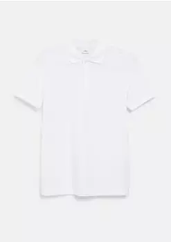 s.Oliver Piqu&eacute; Polo Shirt mit Stickerei Regular Fit (2181090) wei&szlig;