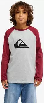 Quiksilver Vintage Mix LS Youth Langarmshirt (EQBZT05025-RRE0) red - oxblood red