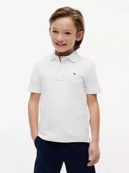 Tommy Hilfiger Essential Polo SS Regular Fit Poloshirt (THS9jge005000007) navy/rot/weiß