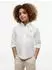 Tommy Hilfiger Flag Oxford Shirt Langarmhemd mit Button-Down-Kragen (KB0KB10192) weiß