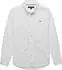 Tommy Hilfiger Flag Oxford Shirt Langarmhemd mit Button-Down-Kragen (KB0KB10192) weiß