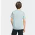 Adidas Essentials Kids T-Shirt mit Rundhalsausschnitt (KD3367) wonder sage/weiß/grau