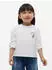 Tommy Hilfiger Stud Star Fitted Tee LS Langarmshirt (73225132) navy/rot/weiß