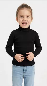 happy girls Rollkragenshirt (128) schwarz