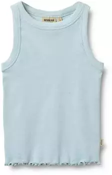 Wheat Rib Top Minka Shirt Top summer sky