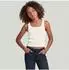 G-Star NORDIC TOP SL 2-PACK Crop Top Slim Fit weiß/dk schwarz