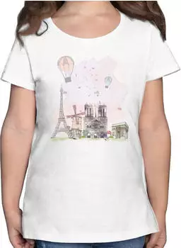 Shirtracer Pferde Reihe T-Shirt weiß