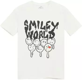 s.Oliver Smiley&reg; T-Shirt mit Print (2183552) white