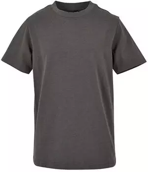 Build Your Brand Organic Kids Basic Tee BY116 Kinder T-Shirt (BY116) dark shadow