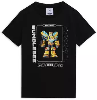 Puma X Transformers Graphic Tee Regular Fit (637627) puma schwarz