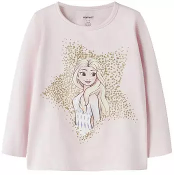 Name It Frozen Langarmoberteil hellbeige/gold/pastellpink/wei&szlig;