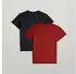 G-Star T-Shirt Regular 2PK light antic red