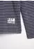 Marc O'Polo Geringeltes Rollkragenshirt (47908840) night blau