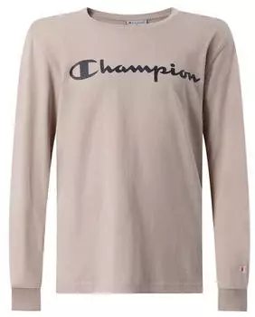 Champion Sportwear Long Sleeve Standard Fit Langarmshirt (38885145) beige