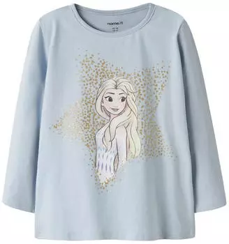 Name It Frozen Langarmoberteil creme/hellblau/hellgelb/gold
