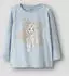 Name It Frozen Langarmoberteil creme/hellblau/hellgelb/gold