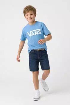 Vans Classic T-Shirt Kids (198267097083) bright azure/wei&szlig;