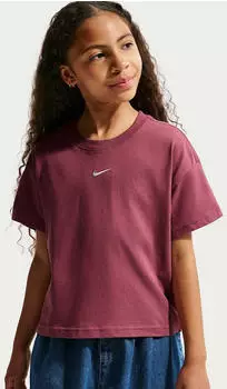 Nike G NSW TEE BOXY ESSNTL LBR Unterjacke (FZ5559) pink smoke